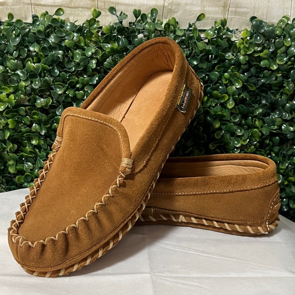 L.L. Bean Women's Brown Suede Moccasins